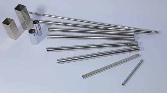 201/304/316/409/410/430/316L/304L Welded Stainless Steel Pipe & Tube /Oiled/Round/Square ASTM/JIS/AISI with Mirror/Polished/Brushed/No. 4/No. 8/8K