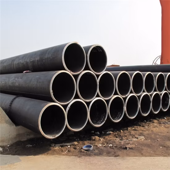 Straight Seam Welded Pipe Tube ERW Carbon Steel Pipes API 5L X42 X46 X50 X60 Factory Price Straight Seam Welded Tube