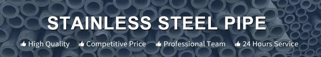 High Pressure Resistant Ss Tubing Grade 201 304 304L 316 316L 310S 309S 430 Welded Seamless Cold Hot Rolled Stainless Steel Pipe Tube for Pipeline Transport