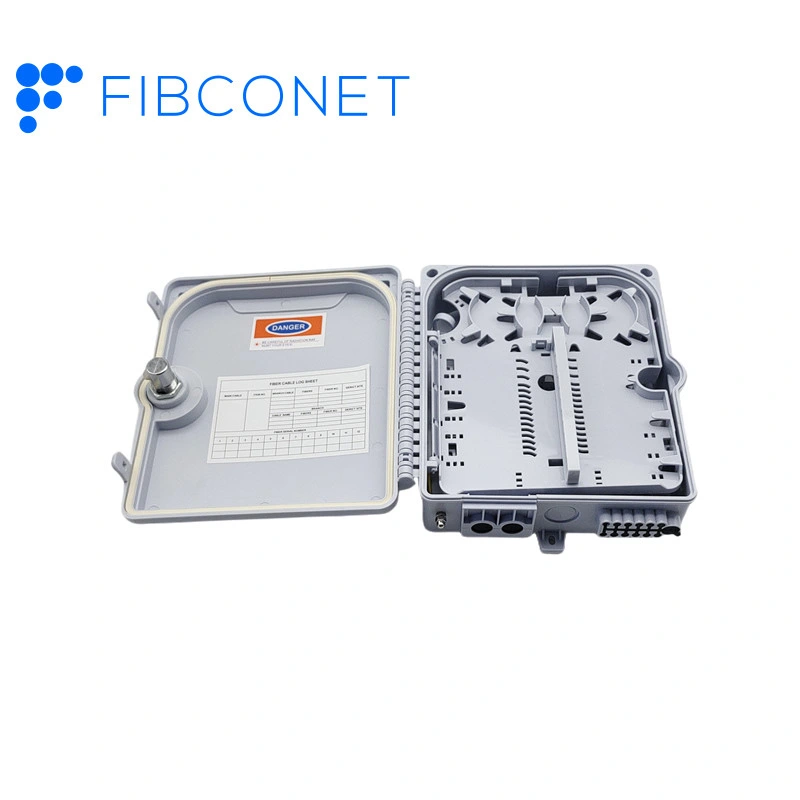 FTTH Fiber Optic IP 55 Waterproof Level 2X12 Ports/Cores Distribution Spillter Box