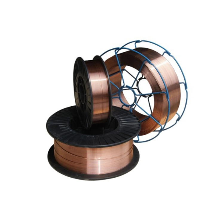 CO2 Carbon Steel Vulcan MIG Solid Welding Wire Er70s-6 Alloy Copper Coated Tensile Strength 0.8mm 0.9mm 1.0mm 1.2mm 1.6mm Manufacture