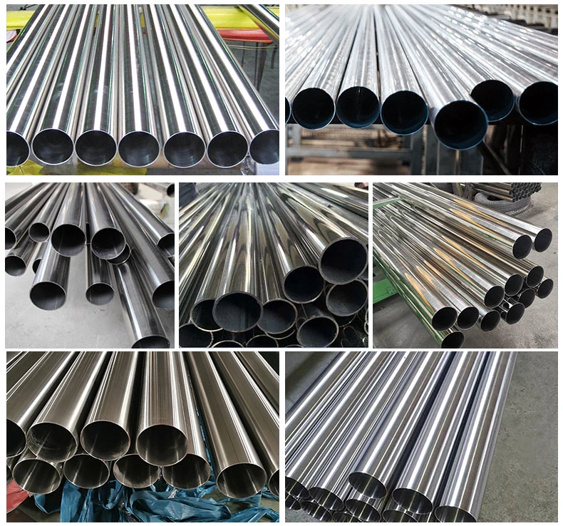 Hardware Exhaust Flexible Pipe Decorative Welded Round Ss Tube Mill Edge Slit Edge Stainless Steel Pipe/Tube