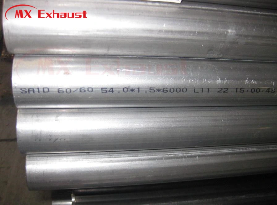 Dx53D/SA1d High Quality Aluminized Steel Tube as 120g Application for Exhaust System/Exhaust Muffler Pipe