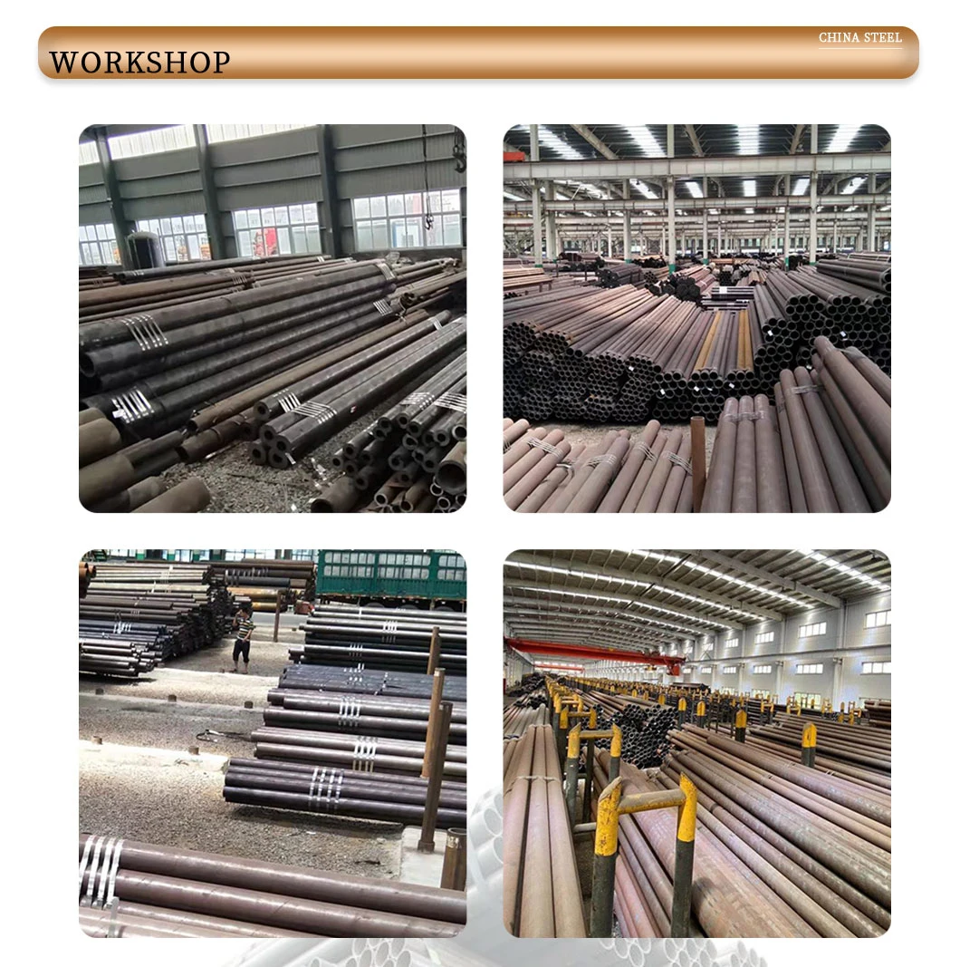 Customization DIN 1626/17175/1629-4/2448/2391/17200 Sew680 Seamless Carbon Steel Pipe/Tube for Curtain Wall Machinery Part