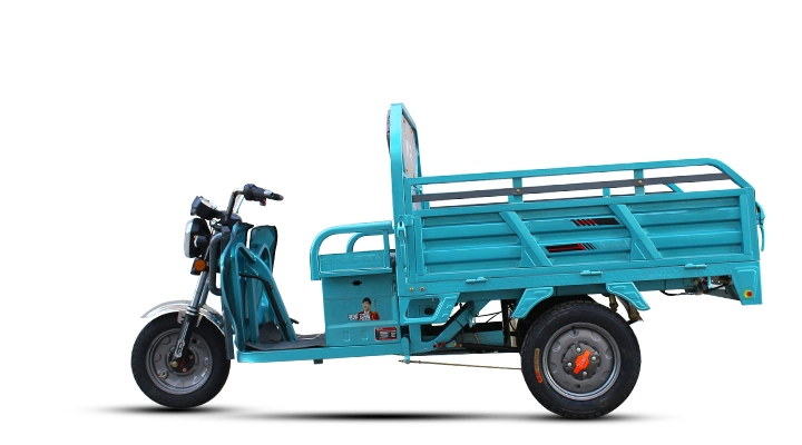 China Sale Motorcycle Electric Mobility Three Wheeler Tricycle Trike 500W Three Wheel Cargo Tricycle Reverse Dumper Trike Motor Trike with Large Cargo