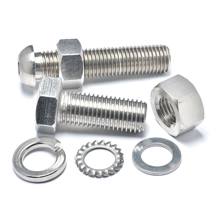 M16 5/8inch Hex Head Bolt Stainless Steel 18-8 Bolts and Nuts Tornillo Fastener