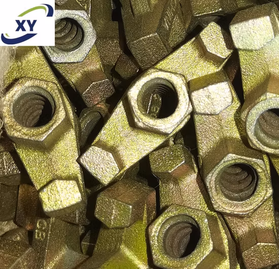 Construction Scaffolding Wing Nut Anchor Nut Tie Rod Nut Plate Nut Tie Rod Combination Nut for Formwork System