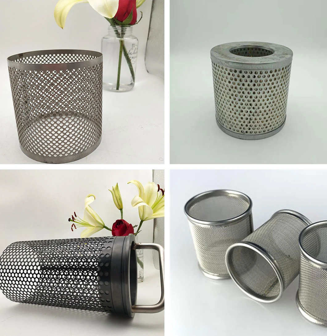 Stainless Steel Car Exhaust Pipe Mesh Perforated Tube Pipe