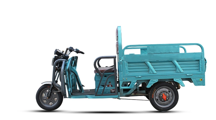 China Sale Motorcycle Electric Mobility Three Wheeler Tricycle Trike 500W Three Wheel Cargo Tricycle Reverse Dumper Trike Motor Trike with Large Cargo