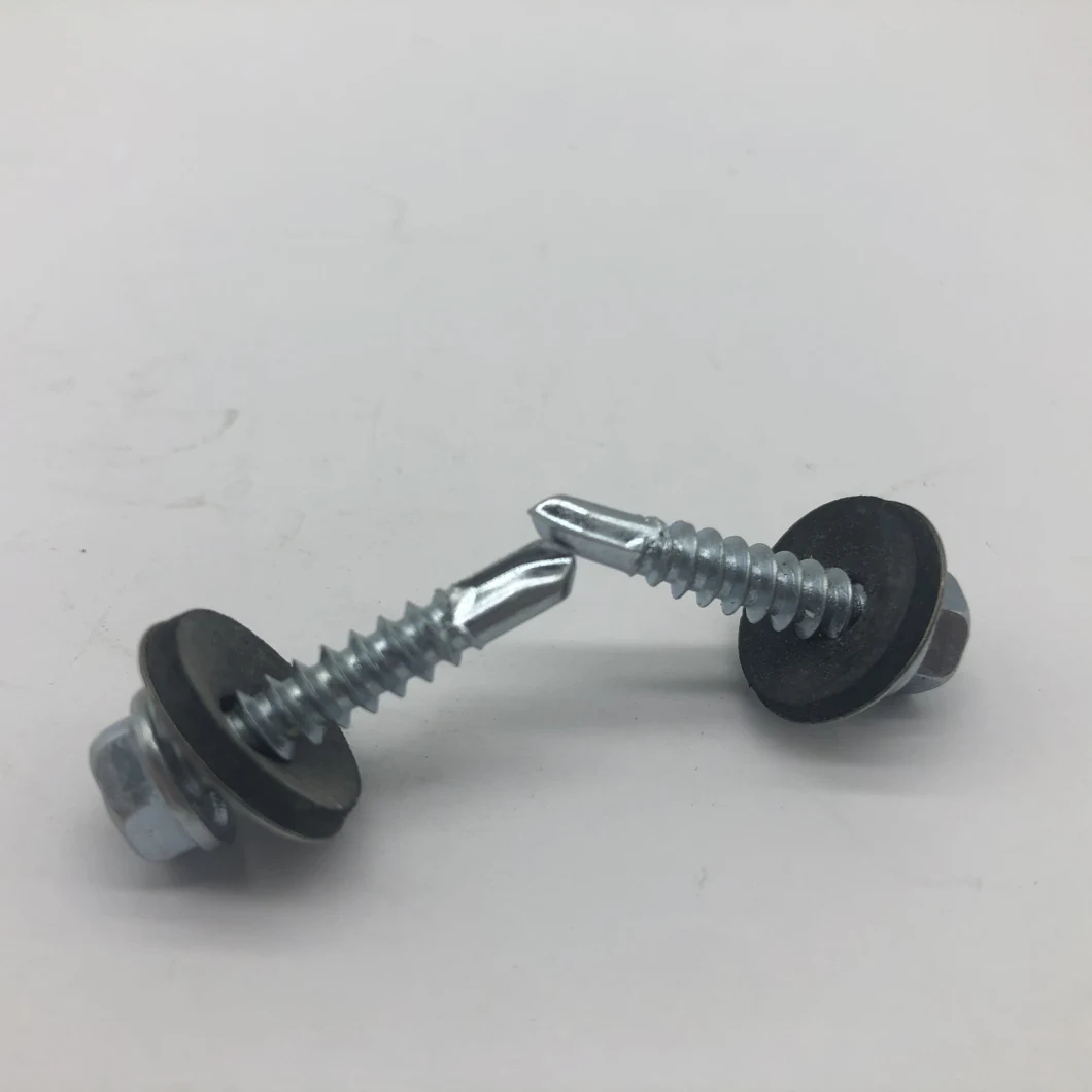 DIN7504K Hex Head Drilling Screw with EPDM Bond Washer