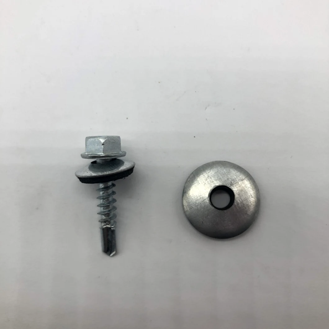DIN7504K Hex Head Drilling Screw with EPDM Bond Washer