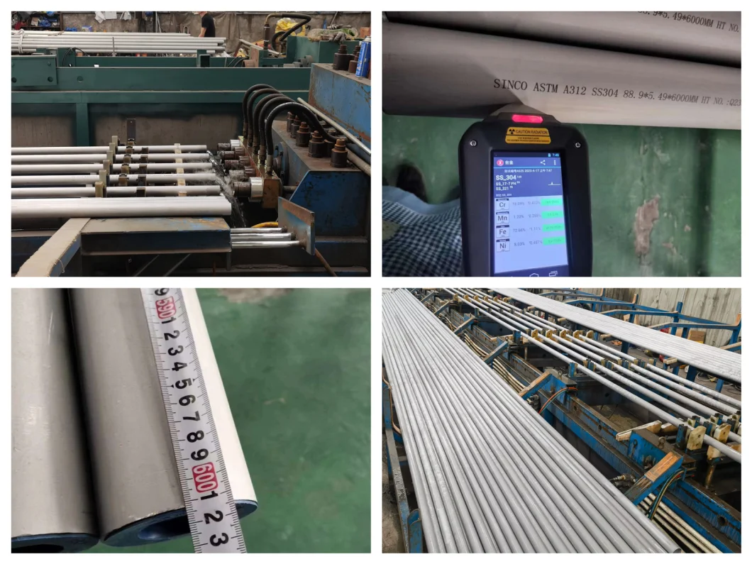 Seamless Stainless Steel ASTM A312/A213/A269/A789 Tp316L/TP304/TP304L Ap Steel Pipe/Tube