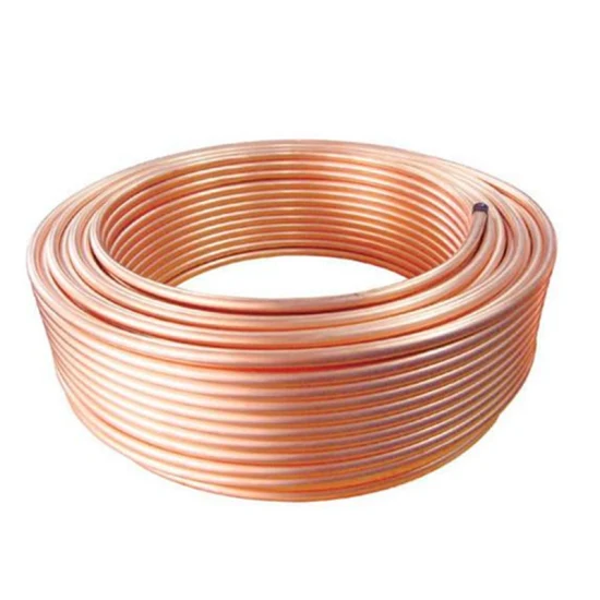 High Quality Refrigeration Air Conditioner Connecting Copper Pipe Manufacture Pancake Coil Copper Tube