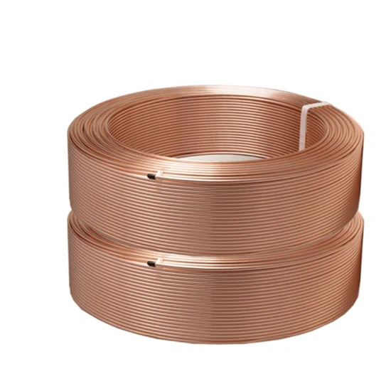 1/4 3/8 1/2 5/8 3/4 Inch Pancake Coil 15m Steel Pipe Copper Coated Tube in Coil 5/16′′*0.7m Copper Pipe Pancake Coil