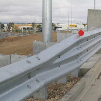 Highway Guardrail W-Thrie Beam Transition