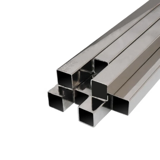 Stainless Steel Exhaust Pipe 201 304 316L 317L 310S 321 2205 430 441 Stainless Steel Square Tubes