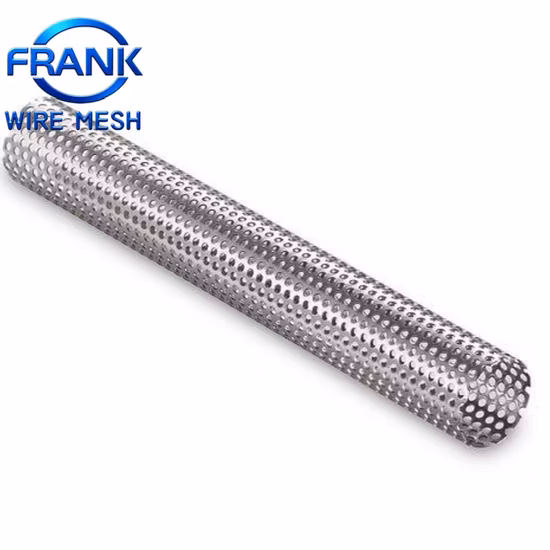57mm 60mm Exhaust Stainless Steel Perforated Tube for Automobile Industry